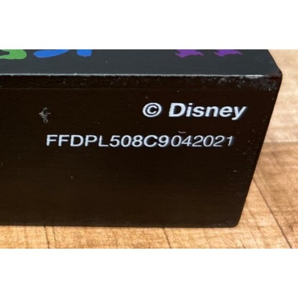 Disney "True To Your Heart" Rainbow Pride MDF Box Wall Art - Picture 4 of 4